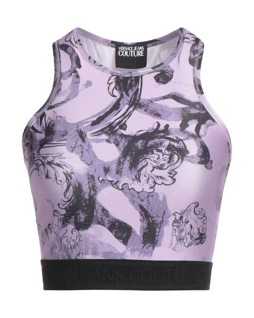 Versace Jeans Couture Purple Top