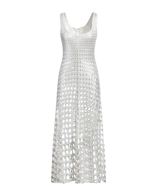 Chloé White Midi Dress