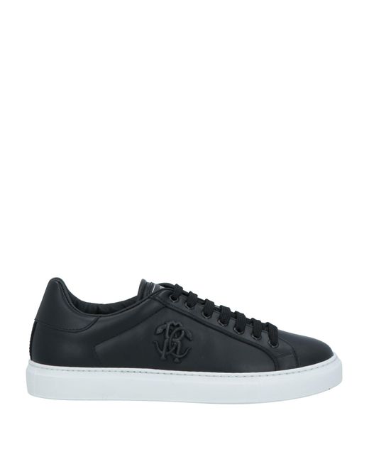 Roberto Cavalli Black Trainers for men