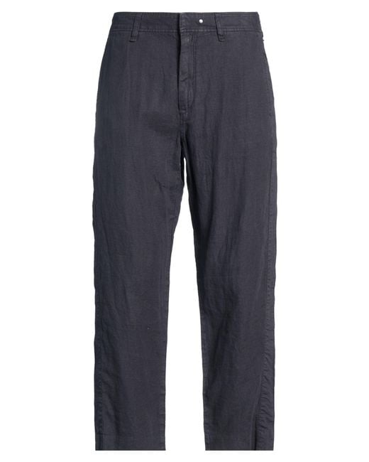 Rag & Bone Blue Pants Linen for men
