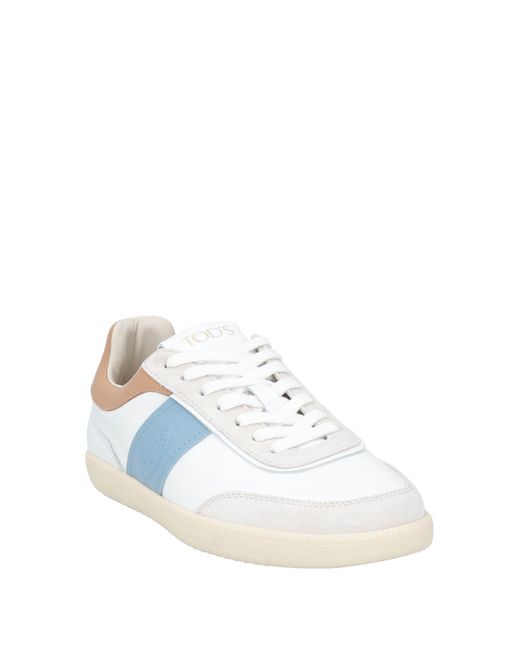 Tod's White Sneakers Leather