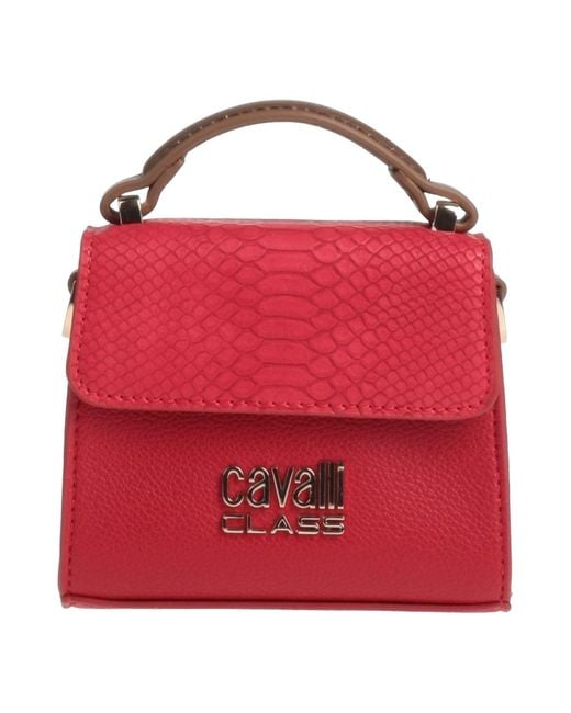 Roberto Cavalli Red Handbag