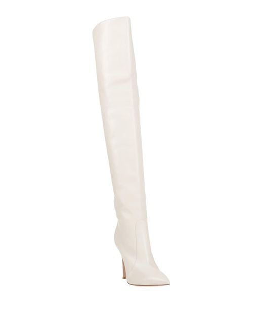 Gianvito Rossi White Stiefel