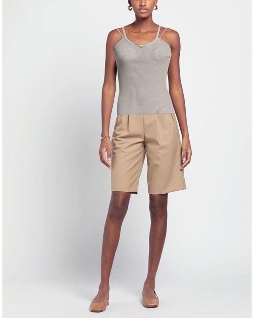 Erika Cavallini Semi Couture Gray Top