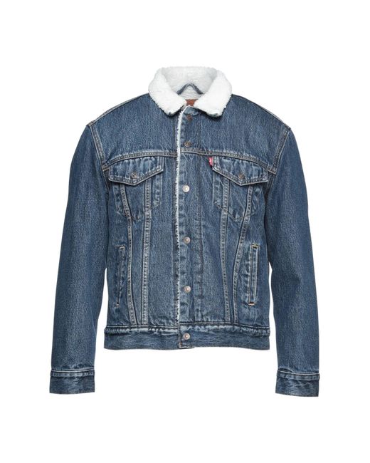 Levi's Blue Denim Outerwear for men