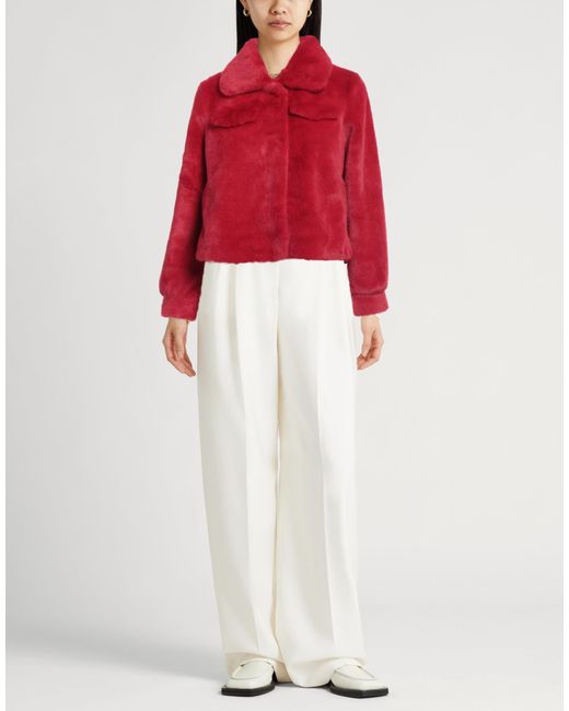 Bomboogie Red Shearling & Teddy