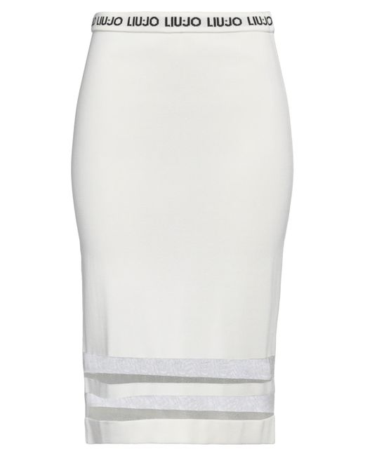 Gonna Midi di Liu Jo in White