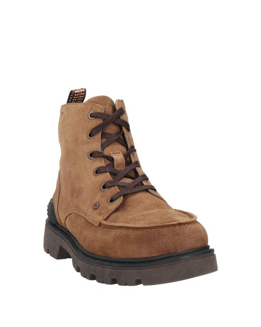 Ambitious Brown Ankle Boots Leather for men