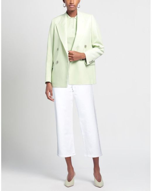 P.A.R.O.S.H. White Jeans Cotton, Elastane