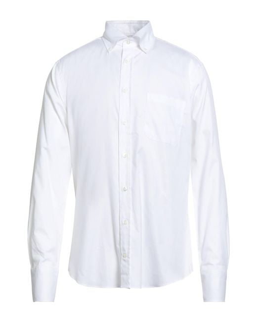 Drumohr White Shirts for men