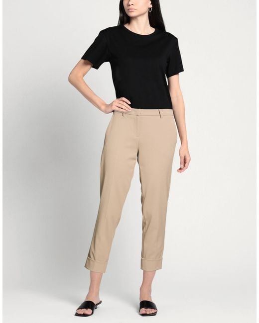 Cambio Natural Pants Polyester, Viscose, Elastane