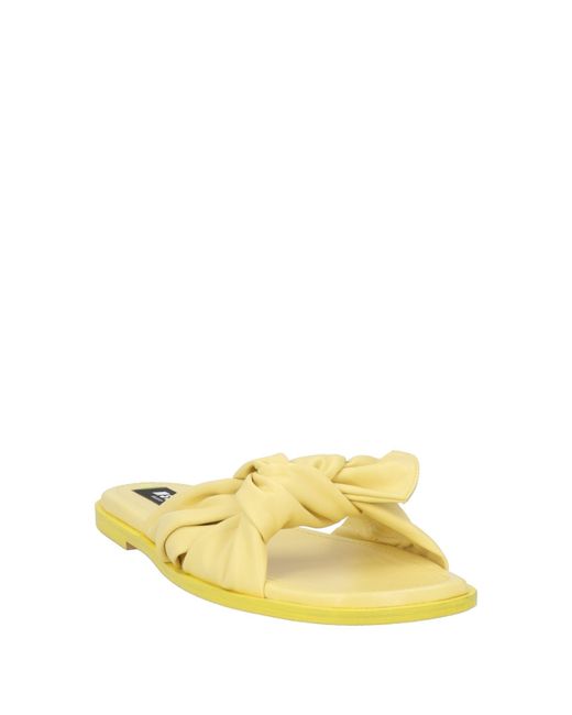 MSGM Yellow Sandals