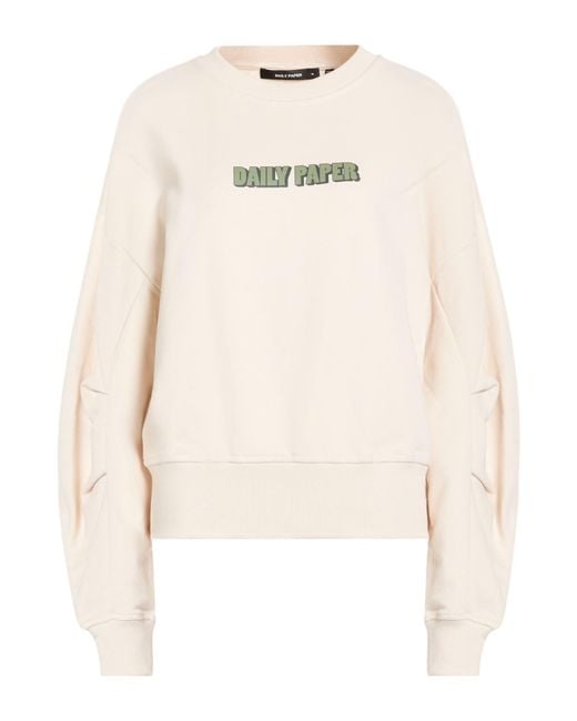 Daily Paper Natural Ivory Sweatshirt Cotton