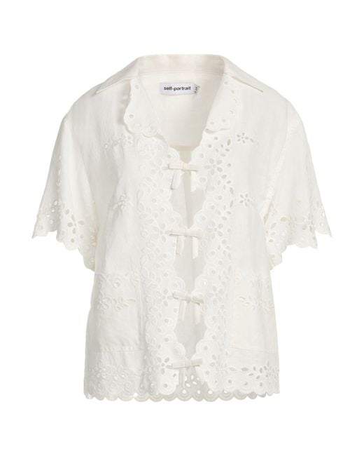 Self-Portrait White Shirt