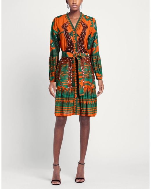 CONNOR & BLAKE Orange Mini Dress