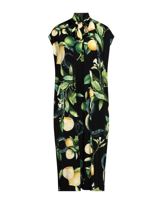 Robe midi Roberto Cavalli en coloris Green