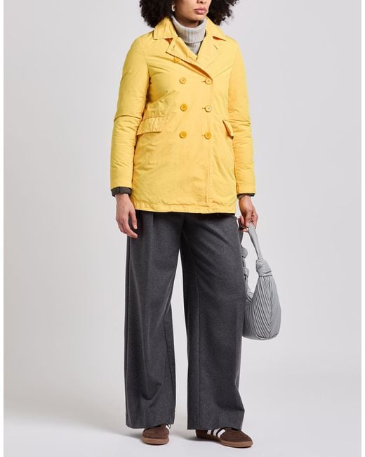 Aspesi Yellow Puffer Polyamide