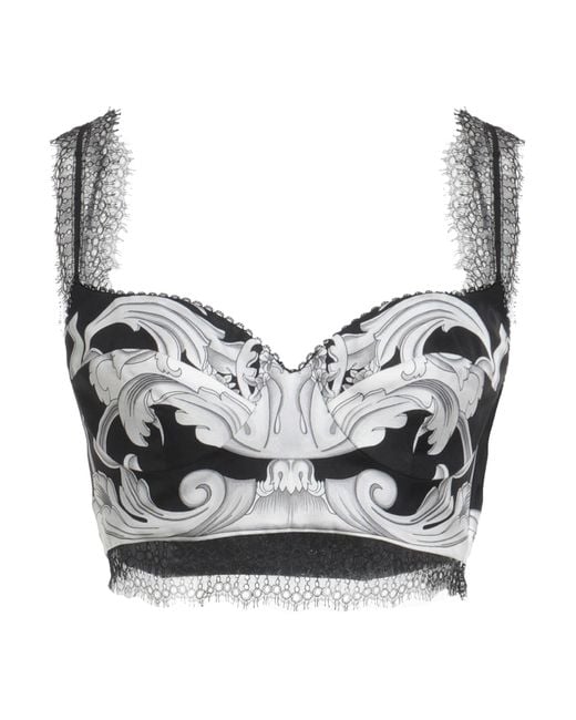 Versace Gray Top
