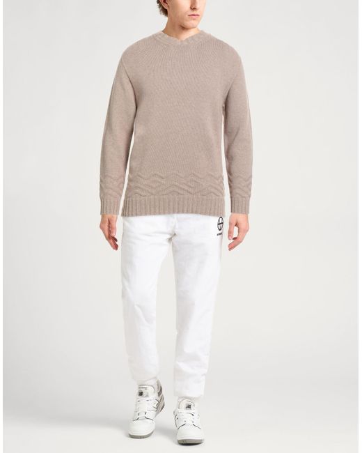 Pullover di Alpha Studio in Natural da Uomo