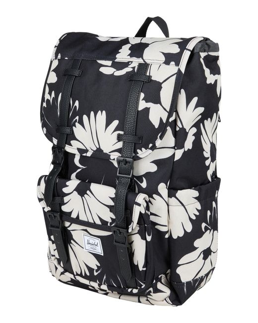 Herschel Supply Co. Black Herschel Little America Mid -- Backpack Pet (Polyethylene Terephthalate)