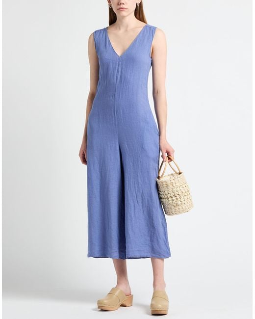 ALESSIA SANTI Blue Jumpsuit