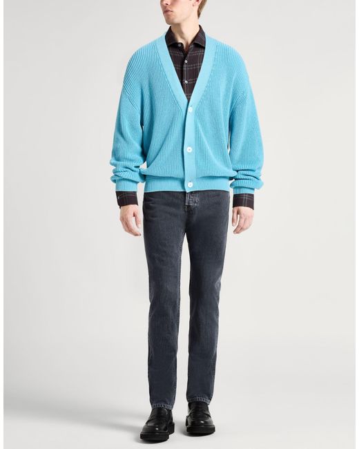 Lardini Blue Cardigans for men