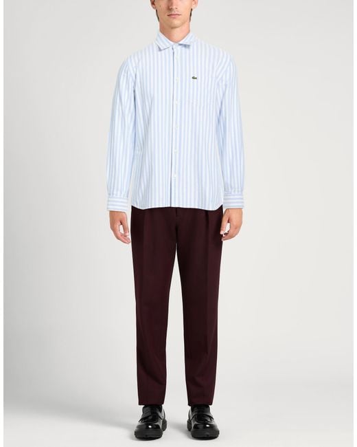 Lacoste Blue Sky Shirt Cotton for men