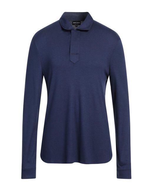 Giorgio Armani Poloshirt in Blue für Herren