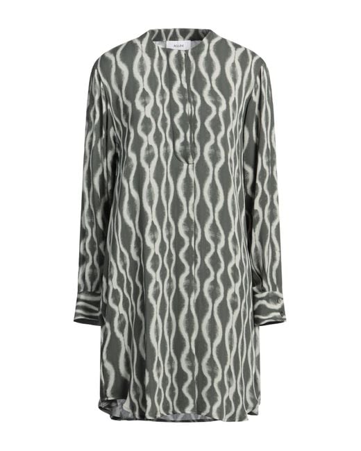 Aglini Gray Mini-Kleid