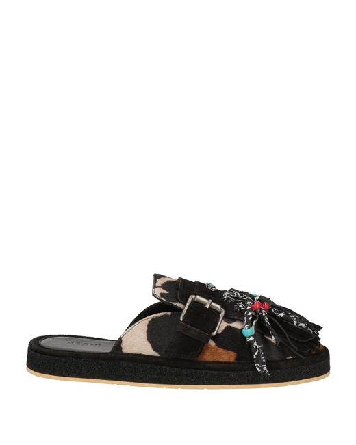 HAANI Black Mules & Clogs
