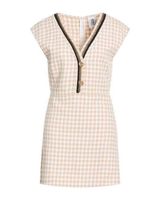 Le Volière Natural Mini Dresses