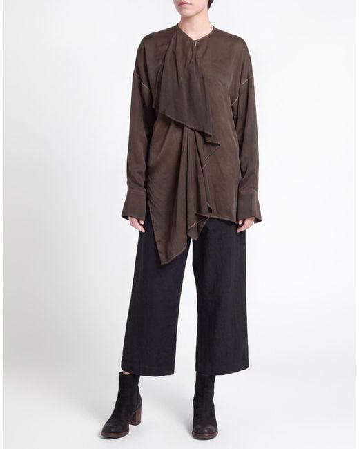 Camicia di Uma Wang in Brown