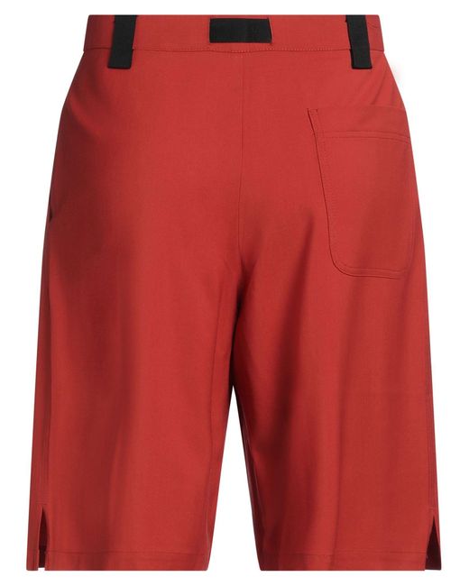 Jacquemus شورت meio من التويل مزود بحزام in Red für Herren