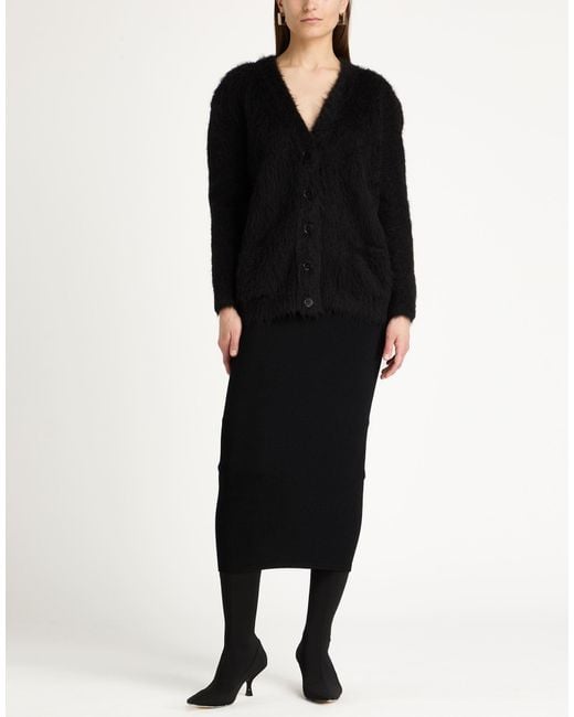 Givenchy Black Cardigan Alpaca Wool, Polyamide, Wool