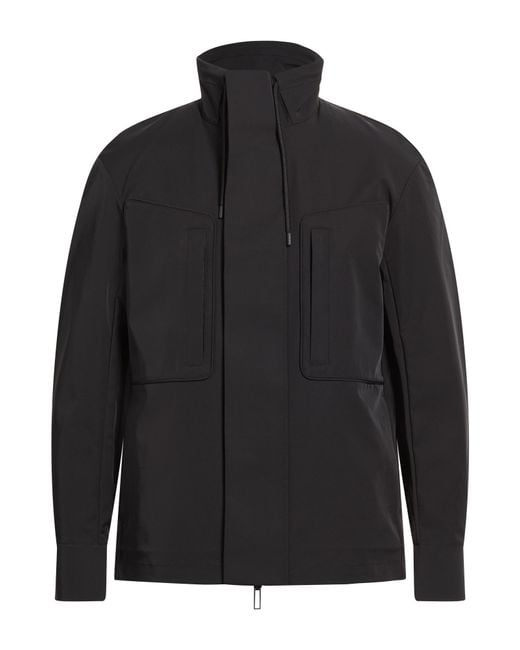 Emporio Armani Black Jackets for men