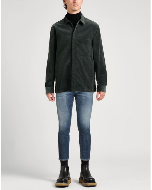 DSquared² Blue Jeans Cotton, Polyester, Elastane, Calfskin for men