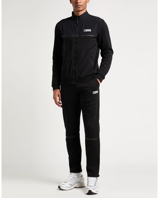 EA7 Black Tracksuits for men