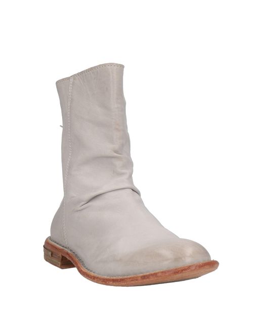 Moma Gray Ankle Boots