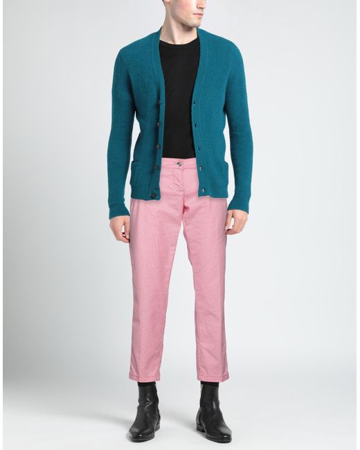 Jacob Coh?n Pink Fuchsia Pants Cotton, Polyamide, Lycra, Soft Leather for men
