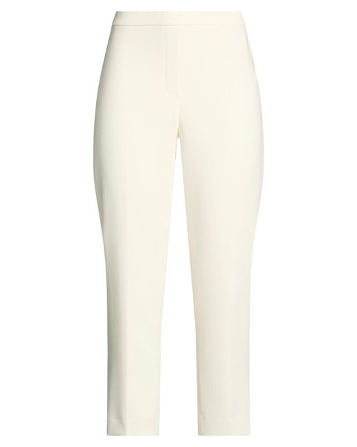Theory White Pants Triacetate, Polyester