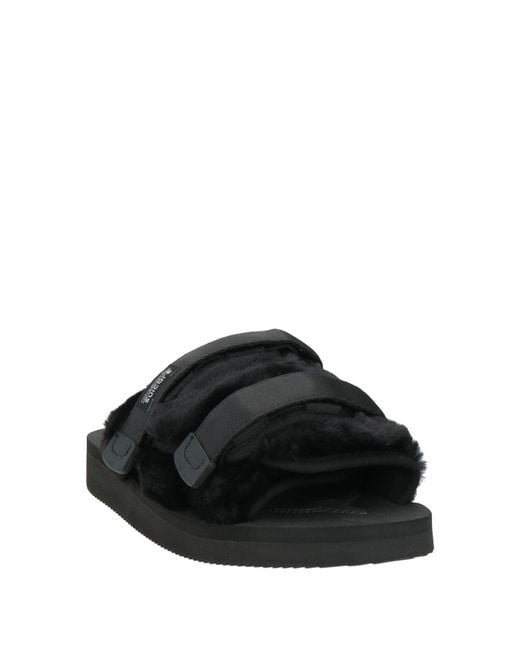 Suicoke Black Sandals