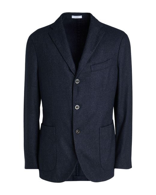 Boglioli Blue Blazer for men