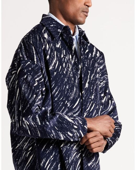 Marni Blue Shirt Cotton, Elastane for men
