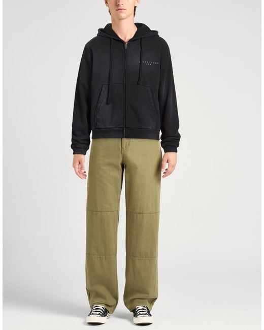 Guess Black Charcoal Sweatshirt Cotton for men