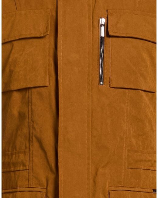 Moorer Brown Acqua Jacket Cotton, Polyester, Polyamide for men