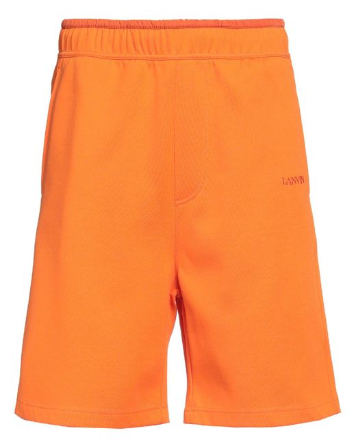 Lanvin Orange Shorts & Bermuda Shorts for men