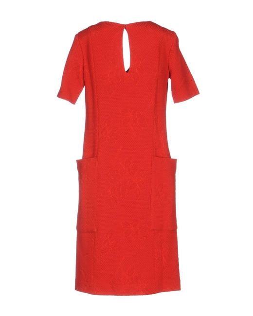 Armani Jeans Red Mini Dresses