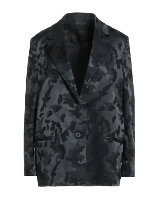 Rrd Black Blazer Polyester, Elastane