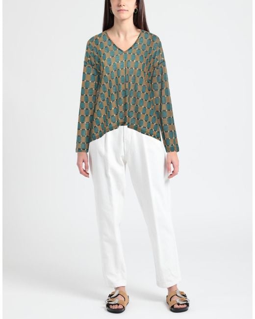 Pullover Siyu de color Green