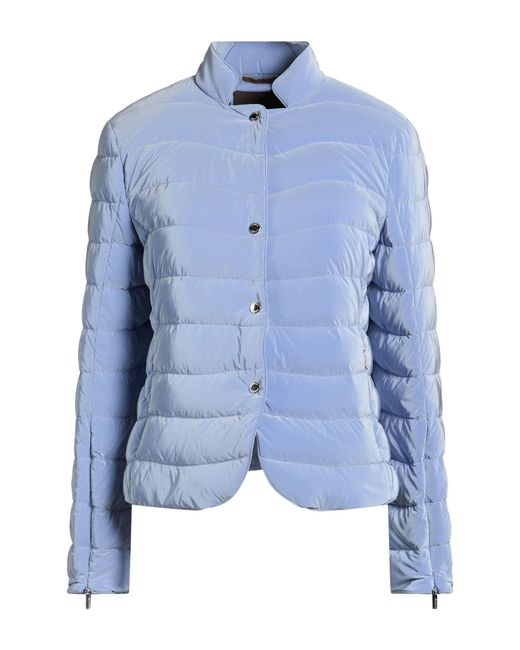 Moorer Blue Light Puffer Polyamide, Polyurethane